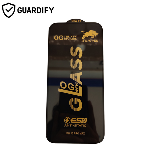OG Tempered Glass for IPhone 16 Pro Max