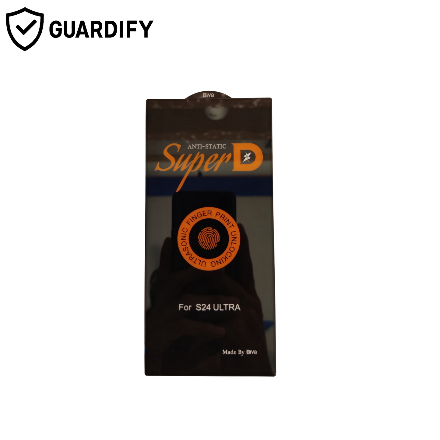 Samsung Galaxy S24 Ultra Super D Tempered Glass  Ultrasonic Fingerprint Unlock Compatible